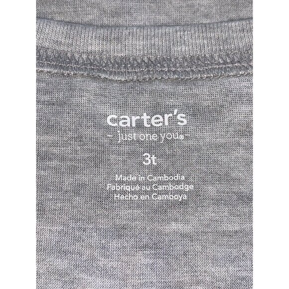 Carters Toddler Boy Race Car Themed Soft Polyester Pajama Set Size 3T - Picture 6 of 7